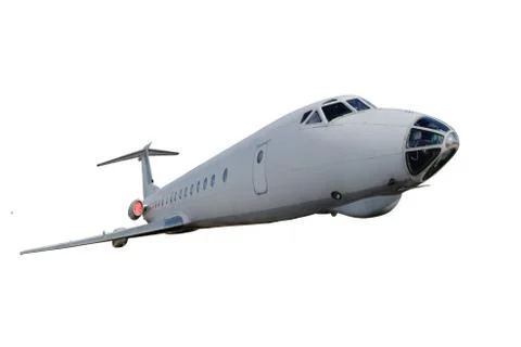 Passenger airplane Stock Illustration