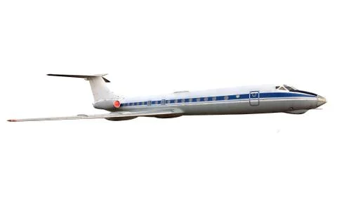 Passenger airplane Stock Illustration