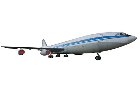 Passenger airplane Stock Illustration