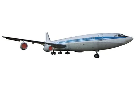Passenger airplane Stock Illustration