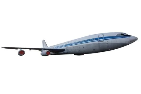 Passenger airplane Stock Illustration