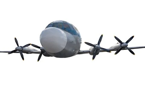 Passenger airplane Stock Illustration