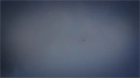Passenger airplane in the sky Stock Footage 40013689