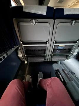 A Passenger in Amtrak Train Stock Photos