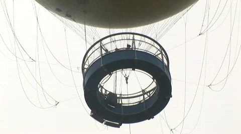Passenger balloon Stock Footage 527734