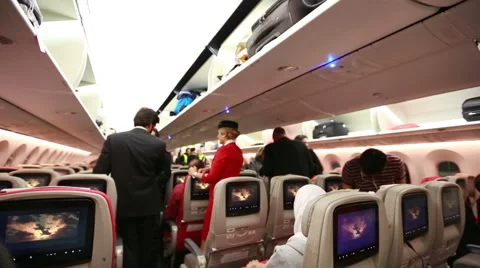 Passenger on the board Video stock 45732175