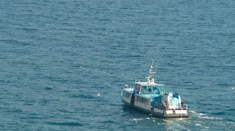 Passenger boat. Stock Footage 27109196