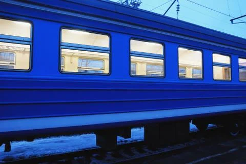 Passenger car Foto stock