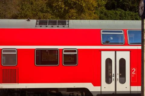 Passenger carriage Foto stock