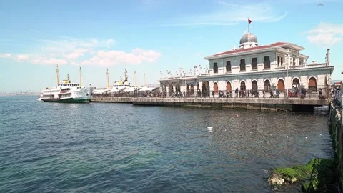 Passenger dock on the islands 動画素材 147889681
