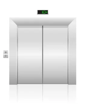 Passenger elevator stock illustration Ilustración de archivo