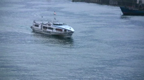 Passenger ferry Stock Footage 88631