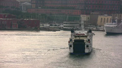 Passenger ferry Stock Footage 89156