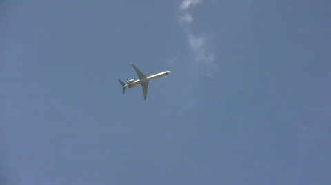 Passenger jet Stock Footage 650926