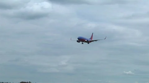 Passenger Jet Stock Footage 828806