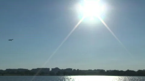 Passenger Jet Stock Footage 876687