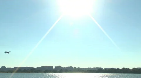 Passenger Jet Stock Footage 876694