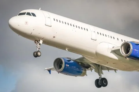 Passenger jet 스톡 사진