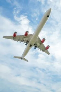 Passenger jet Stock Photos