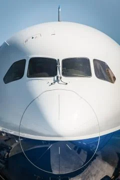 Passenger jet Stock Photos