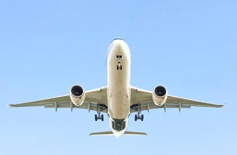 Passenger jet Stock Photos
