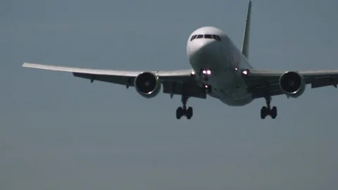 Passenger Plane Flying Video stock 94133396