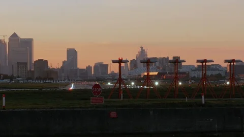 Passenger plane Stock Footage 96911293