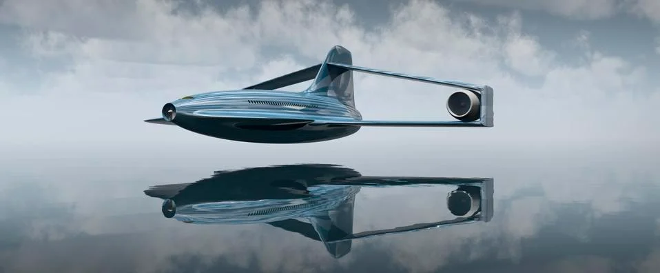 Passenger plane Stock Illustration