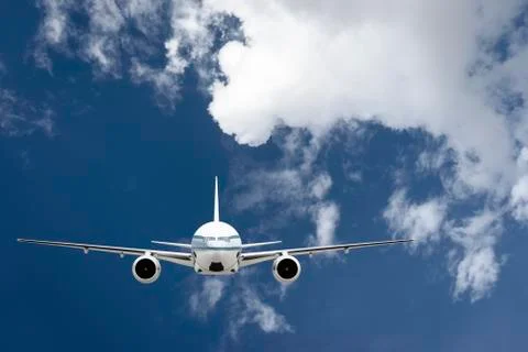 Passenger plane Stock Illustration
