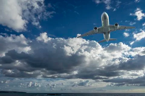 Passenger plane Stock Illustration