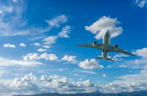 Passenger plane Stock Illustration