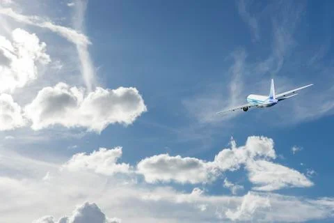 Passenger plane Stock Illustration