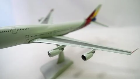 Passenger plane on map and plane crash - Stock Photos