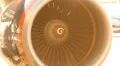 A passenger plane parked HD Footage