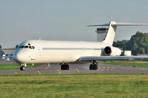 Passenger plane Stock Photos