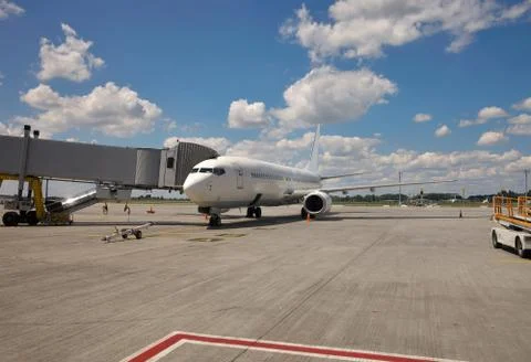 Passenger plane Stock-Fotos