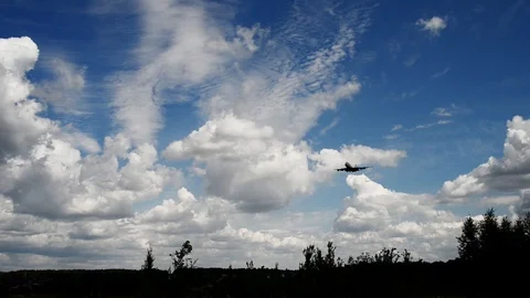 Passenger the plane in the sky Stock Footage 93563141