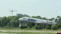 Passenger plane takes off the track of civil airport HD Footage