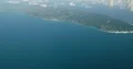 Passenger POV out of Boeing 737-500 window seat fly over Bali 4k or 4k+ Resolution