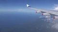 Passenger POV out of wing Airbus A330-300 window seat 4k or 4k+ Resolution