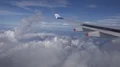 Passenger POV out of wing Airbus A330-300 window seat landing flap 4k or 4k+ Resolution