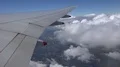Passenger POV out of wing Boeing 777-300 window seat 4k or 4k+ Resolution