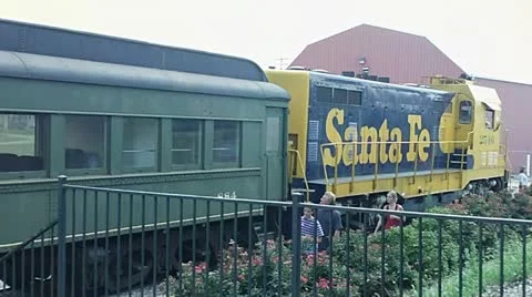 Passenger Railroad Train Stock Footage 11490514