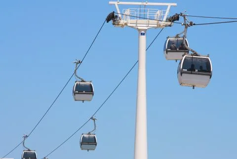 Passenger ropeway Stock Photos