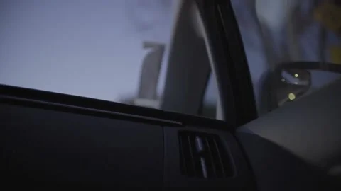 Passenger Seat Low Angle Stock Footage 135849215