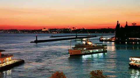 Passenger ship 스톡 동영상 11838104