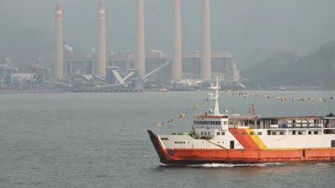 Passenger ship Stock Footage 205104791