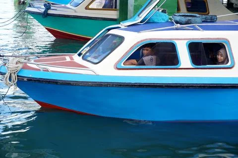 Passenger speedboat Stock Photos