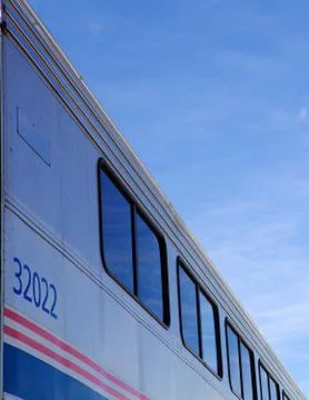 Passenger train abstract Stock Photos