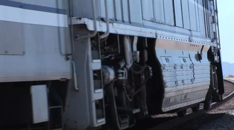 Passenger Train in Del Mar Stock Footage 30560583